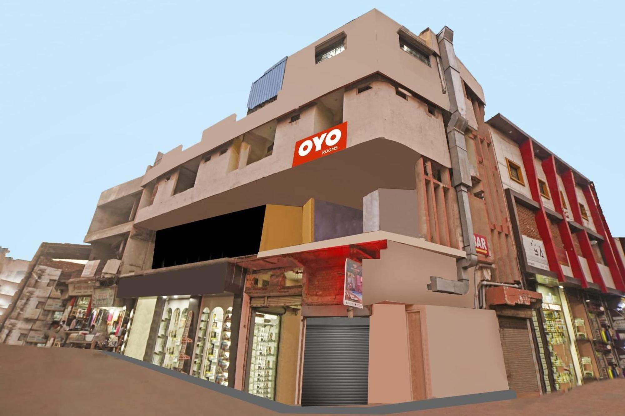 OYO 80612 Hotel Sandeep Rāipur Buitenkant foto